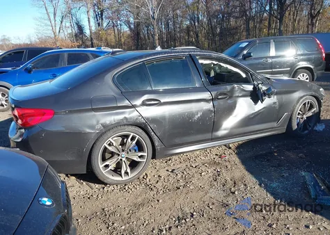 2019 BMW M550I xDrive из США, поврежденный, VIN WBAJB9C56KB464411